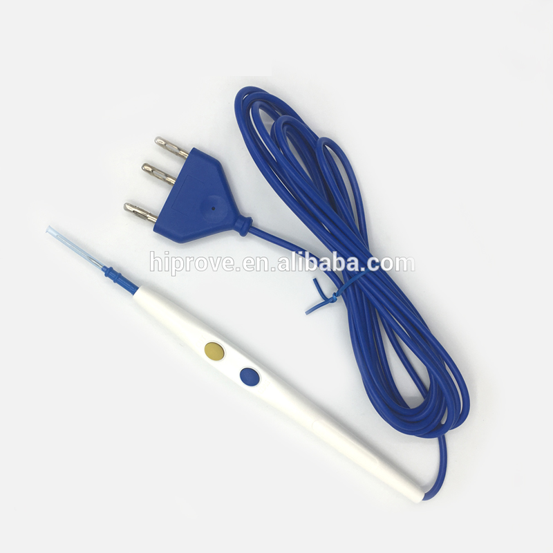 CE Approved ESU Diathermy Electrode Cautery Pencil With Cable