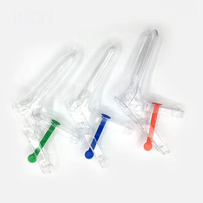 Disposable Push Pull Type Polystyrene Plastic Surgical Vaginal Speculum