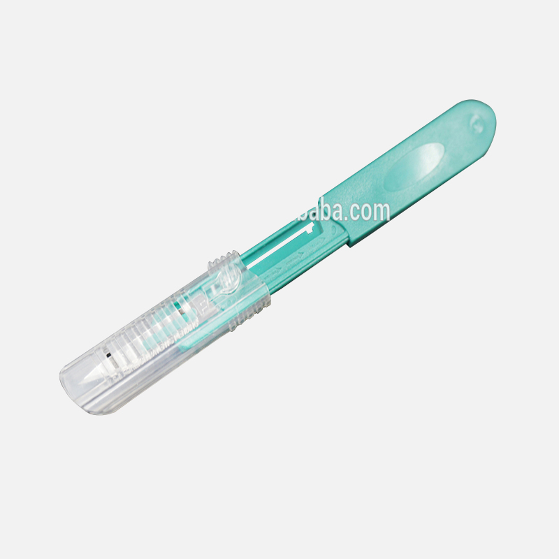 disposable safety surgical scalpel